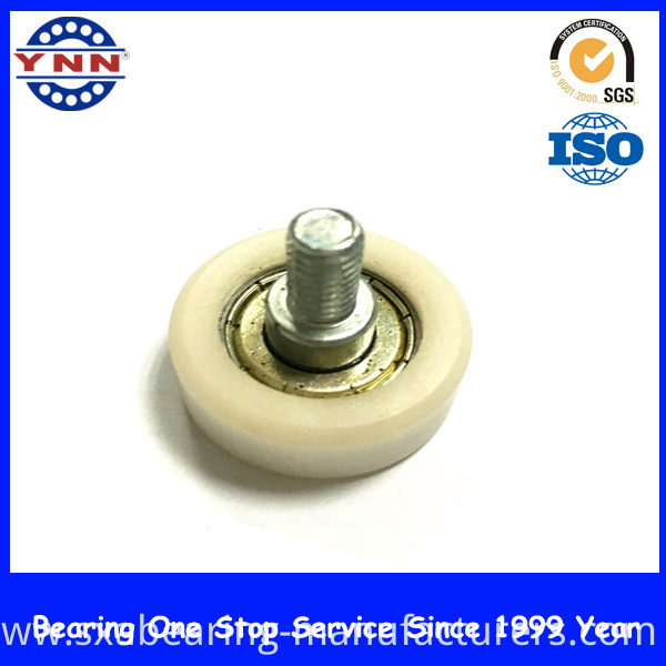 Plastic Rubber Coated Steel Deep Groove Ball Bearings for Sliding Door